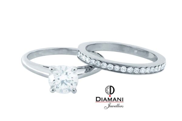 0.90ct Round Solitaire Moissanite - LAB Grown Engagement Ring in Platinum | DIAMANI Jewellers - Image 5