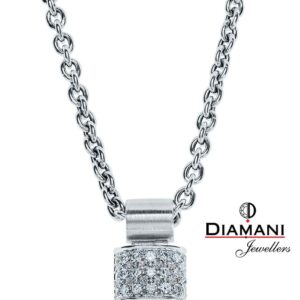 0.25ctw. Round brilliant cut Diamond Necklace in Gold | DIAMANI Jewellers