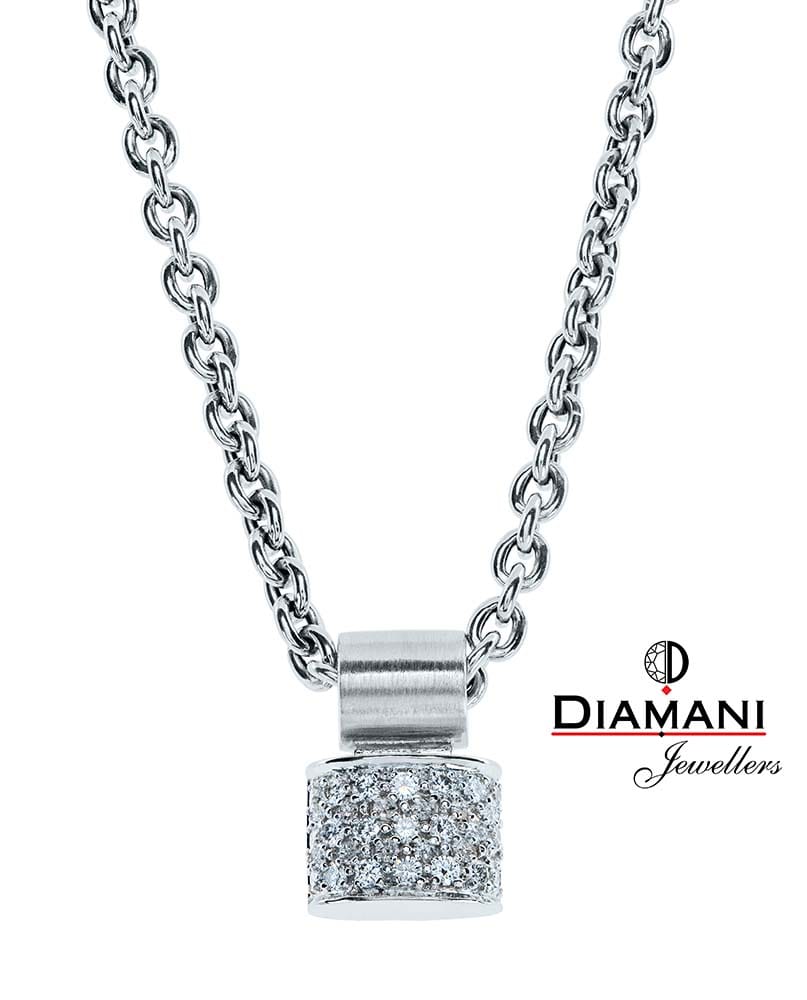 0.25ctw. Round brilliant cut Diamond Necklace in Gold | DIAMANI Jewellers